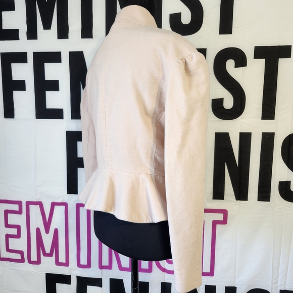 LIKE 4 DISCOUNT Peplum Doublet Waist Coat with Luxury Pearl Buttons - Picture 11 of 16